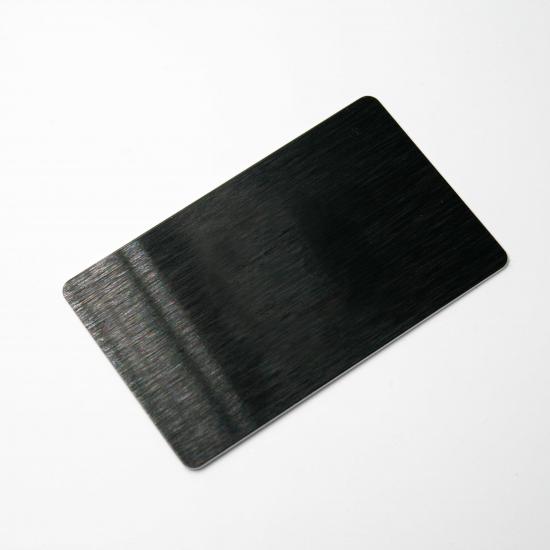 belle carte d'impression brossée
