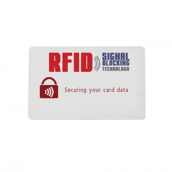rfid bloquant les cartes blindées rigides