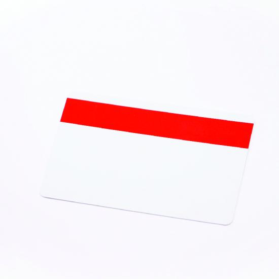 bande magnétique rouge